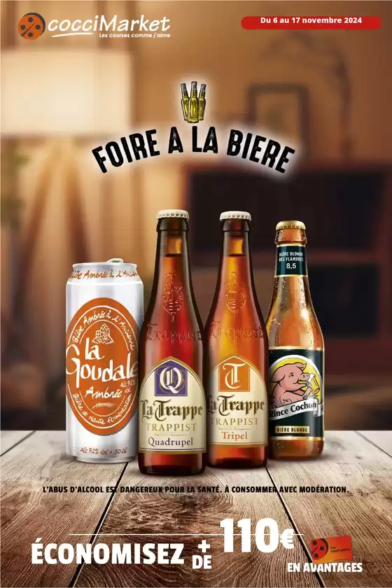 Catalogue Coccimarket à Chennevières-sur-Marne | Foire a la biere | 06/11/2024 - 17/11/2024