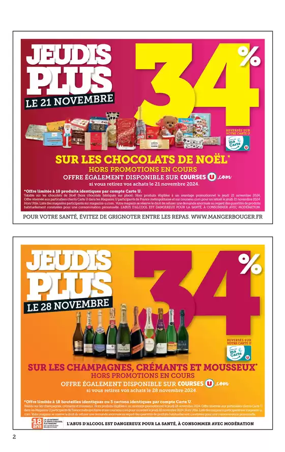 Catalogue Hyper U à Nantes | Spécial Cadeaux Déco de Noël | 13/11/2024 - 01/12/2024