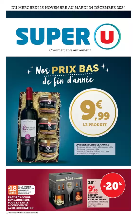 Catalogue Super U à Camblanes-et-Meynac | Spécial Cadeaux et Spiritueux | 13/11/2024 - 24/12/2024