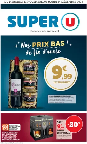 Catalogue Super U à Bordeaux | Spécial Cadeaux et Spiritueux | 13/11/2024 - 24/12/2024