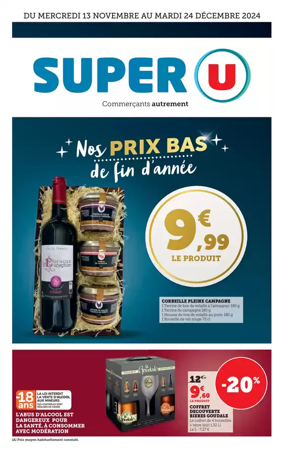 Catalogue Super U à Marly-le-Roi | Spécial Cadeaux et Spiritueux | 13/11/2024 - 24/12/2024