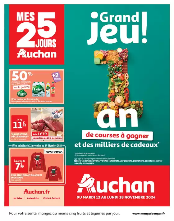 Mes 25 jours Auchan, je fais le plein de bonnes affaires !