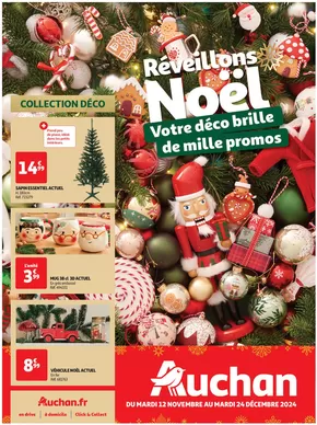 Promos de Supermarchés à Roubaix | Votre déco brille de mille promos ! sur Auchan Hypermarché | 12/11/2024 - 24/12/2024