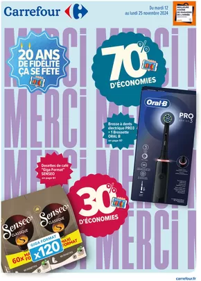 Catalogue Carrefour Contact à Rabastens-de-Bigorre | 20 ANS DE FIDÉLITÉ ÇA SE FÊTE | 12/11/2024 - 25/11/2024