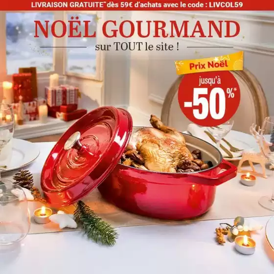 Catalogue Mathon à Lille |  Noël Gourmand sur tout le site ! | 08/11/2024 - 31/12/2024