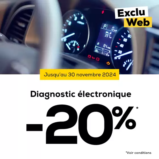 Catalogue Midas à Portet-sur-Garonne | En ce moment, profitez de -20% sur le diagnostic électronique | 08/11/2024 - 30/11/2024