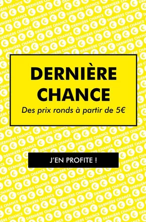 Promos de Mode à Istres | DERNIèRE CHANCE Des prix ronds à partir de 5€ sur Gémo | 08/11/2024 - 22/11/2024