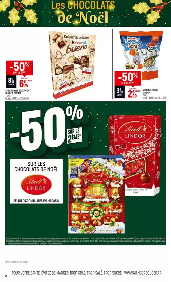 Catalogue Spar | SPAR ICI LES PROMOS GOURMANDES -50 % | 11/11/2024 - 24/11/2024