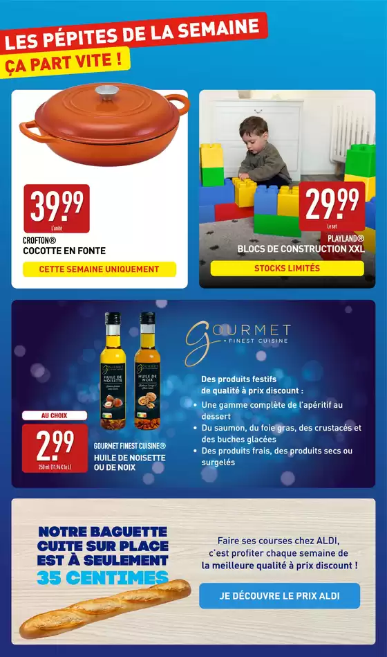 Catalogue Aldi à Le Chesnay | La Pâtisserie en fête | 19/11/2024 - 25/11/2024