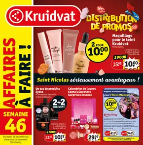 Catalogue Kruidvat à Douai | Dépliant 46 | 11/11/2024 - 24/11/2024