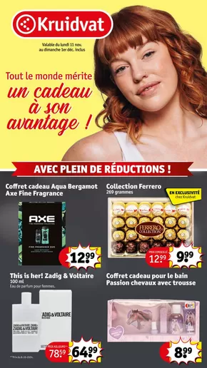 Catalogue Kruidvat à Douai | Beauty gifting week 46 | 11/11/2024 - 01/12/2024