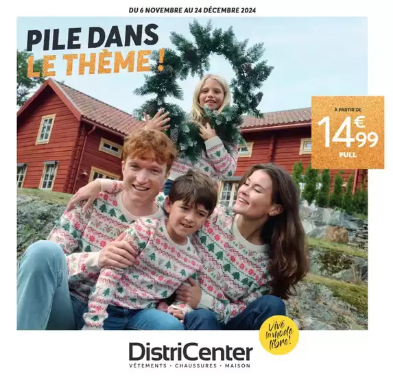 Catalogue DistriCenter à Pau | Pile dans le thème ! | 11/11/2024 - 24/12/2024