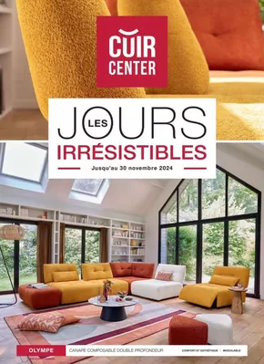 Catalogue Cuir Center à Brest | Les jours irrésistibles | 11/11/2024 - 30/11/2024