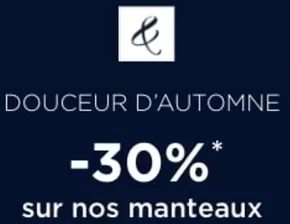 Promos de Mode | Douceur d'Automne -30% sur nos manteaux sur Caroll | 11/11/2024 - 30/11/2024