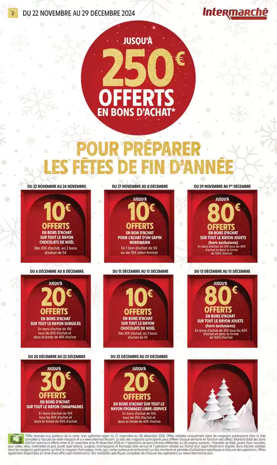 Catalogue Intermarché Express à Issy-les-Moulineaux | GEN NOVEMBRE 3 JUSQU’À 250€ OFFERTS EN BONS D’ACHAT* | 19/11/2024 - 01/12/2024