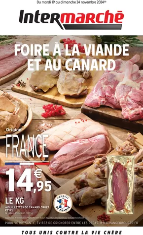 Catalogue Intermarché | S47 - R2 - FOIRE A LA VIANDE/FOIRE AU GRAS | 19/11/2024 - 24/11/2024