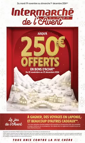 Promos de Supermarchés à Saint-Jean-de-Monts | GEN NOVEMBRE 3 sur Intermarché | 19/11/2024 - 01/12/2024