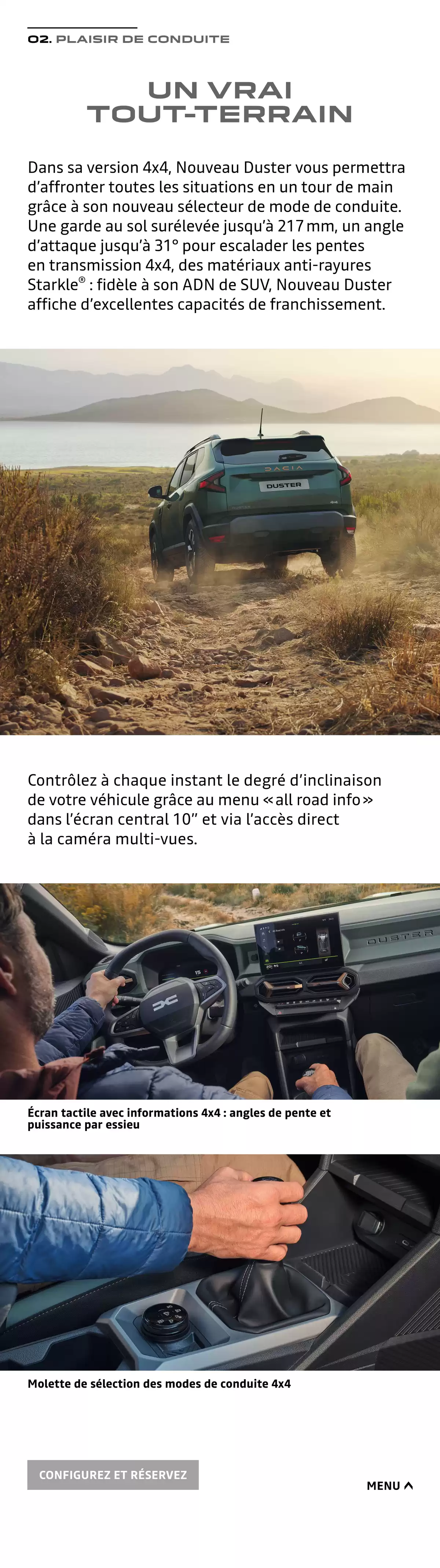 Catalogue Dacia Nouveau Duster, page 00007