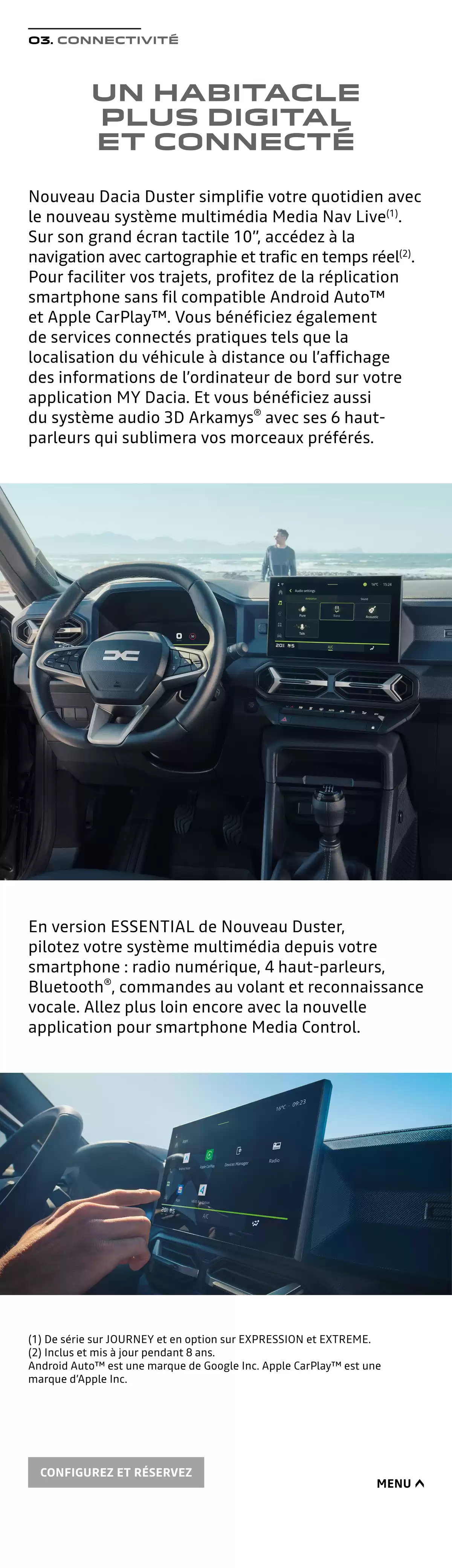 Catalogue Dacia Nouveau Duster, page 00008