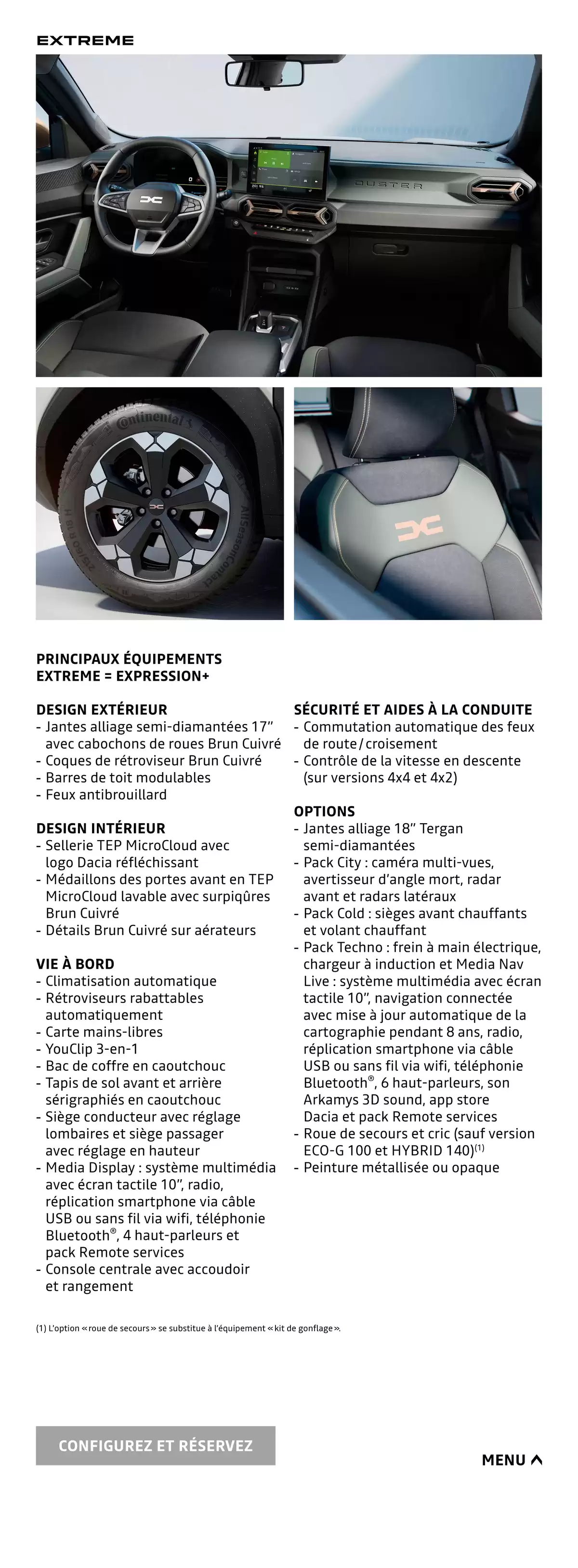 Catalogue Dacia Nouveau Duster, page 00018