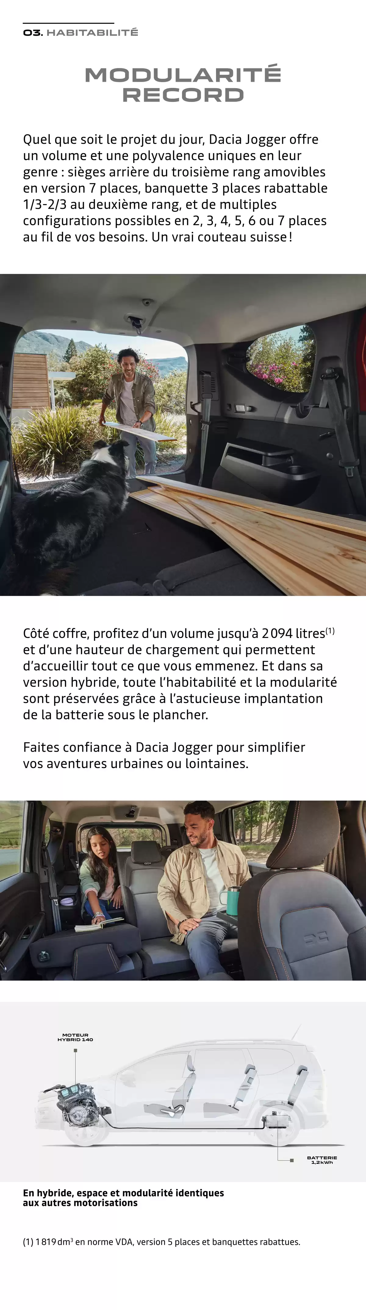 Catalogue Dacia Jogger, page 00009