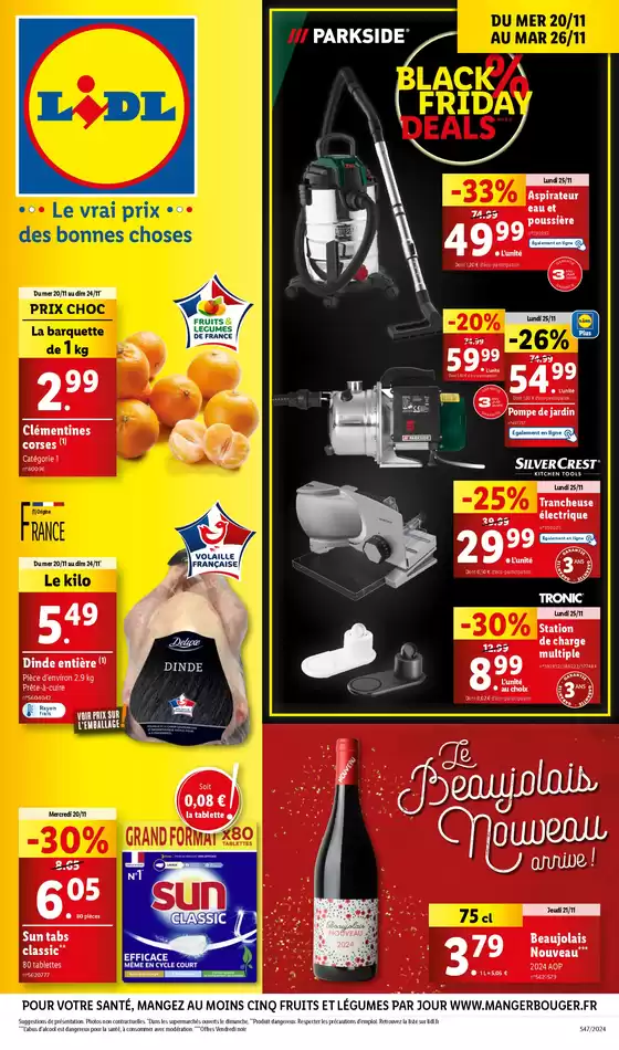 Catalogue Lidl à Strasbourg | La gamme Deluxe est disponible ! Préparez des repas gourmands au meilleur prix | 20/11/2024 - 26/11/2024