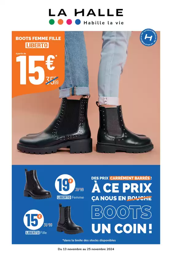 La Halle Habille la vie - Chaussures