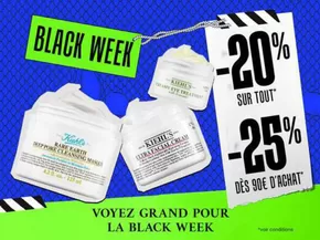 Promos de Beauté à Strasbourg | Black Week sur Kiehl's | 13/11/2024 - 28/11/2024