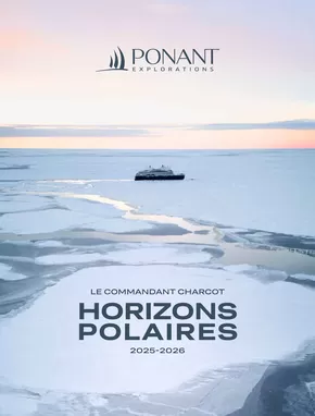 Promos de Voyages à Chinon | Votre dépliant Le Commandant Charcot • 2025-2026 sur Ponant | 14/11/2024 - 31/12/2026