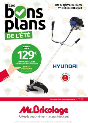 Promos de Bricolage à Saint-Denis (La Réunion) | Le Bons Plans sur Mr Bricolage | 14/11/2024 - 01/12/2024