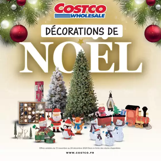 Catalogue Costco à Courbevoie | Décorations de Noël | 14/11/2024 - 24/12/2024