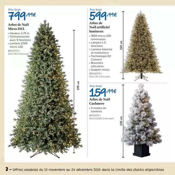 Catalogue Costco à Courbevoie | Décorations de Noël | 14/11/2024 - 24/12/2024