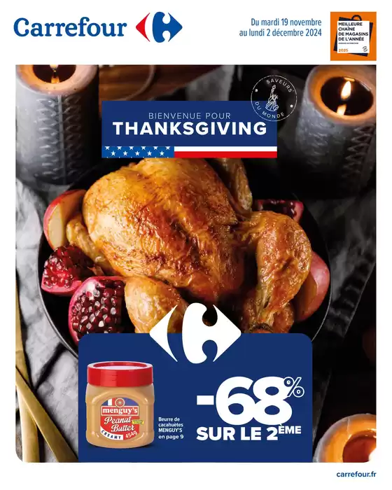 BIENVENUE POUR THANKSGIVING