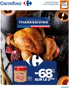 Catalogue Carrefour | BIENVENUE POUR THANKSGIVING | 19/11/2024 - 02/12/2024