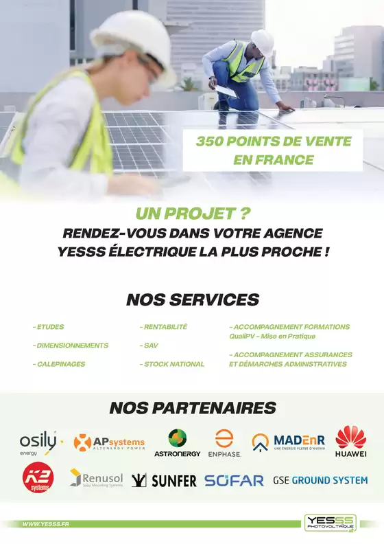 Catalogue Yesss Electrique à Saint-Malo | DISTRIBUTEUR DE SOLUTIONS À ÉNERGIE POSITIVE | 14/11/2024 - 31/12/2024