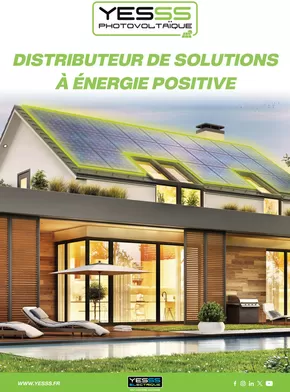 Promos de Bricolage à Moûtiers | DISTRIBUTEUR DE SOLUTIONS À ÉNERGIE POSITIVE sur Yesss Electrique | 14/11/2024 - 31/12/2024