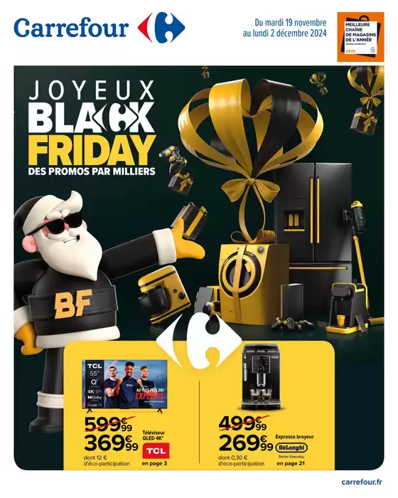 Catalogue Carrefour à Saint-Martin-au-Laërt | JOYEUX BLACK FRIDAY  | 19/11/2024 - 02/12/2024