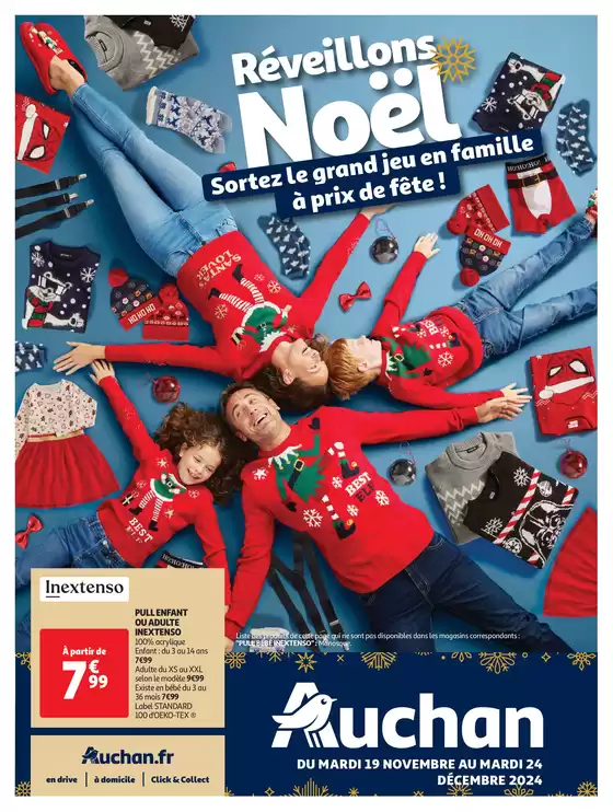 Catalogue Auchan Hypermarché à Saïx | Sortez le grand jeu en famille à prix de fête ! | 19/11/2024 - 24/12/2024