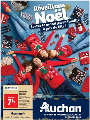 Catalogue Auchan Hypermarché | Sortez le grand jeu en famille à prix de fête ! | 19/11/2024 - 24/12/2024