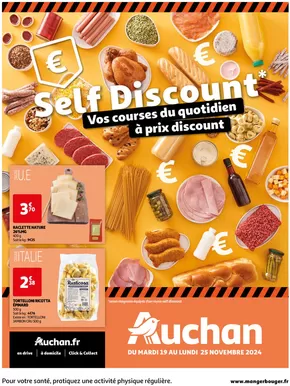 Catalogue Auchan Hypermarché | Vos courses du quotidien à prix discount | 19/11/2024 - 25/11/2024