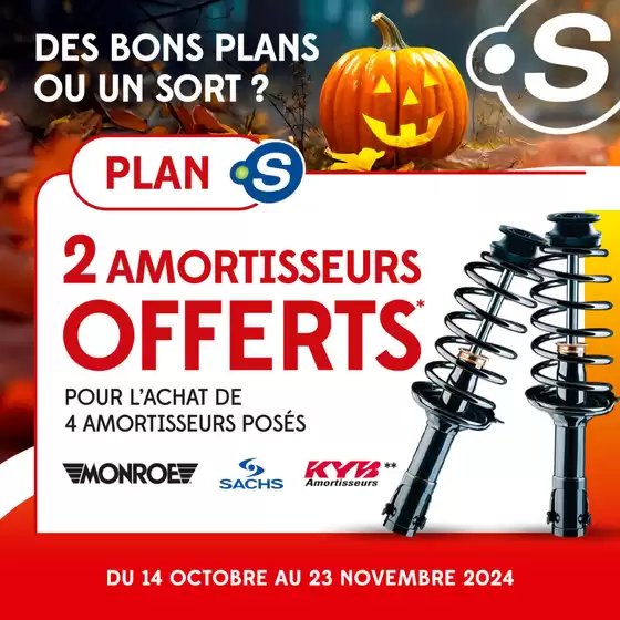 Catalogue Point S | Chez Point S et jusqu'au 23 novembre, venez profiter d'offres exceptionnelles pour l'entretien de votre voiture ! | 15/11/2024 - 23/11/2024