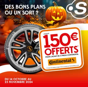 Promos de Auto et Moto à Nantes | Chez Point S et jusqu'au 23 novembre, venez profiter d'offres exceptionnelles pour l'entretien de votre voiture ! sur Point S | 15/11/2024 - 23/11/2024