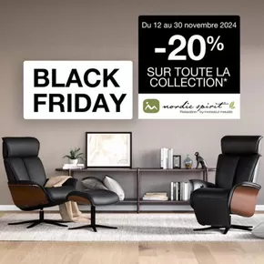 Promos de Meubles et Décoration à Aubagne | Black Friday Nordic Spirit ​ sur monsieur meuble | 15/11/2024 - 30/11/2024