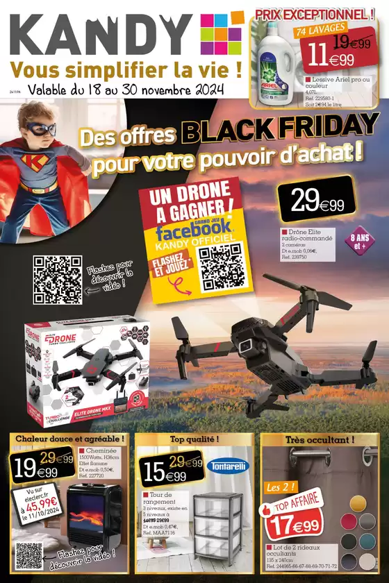 Catalogue KANDY à La Gorgue | Des offres BLACK FRIDAY pour votre pouvoir d'achat ! | 18/11/2024 - 30/11/2024