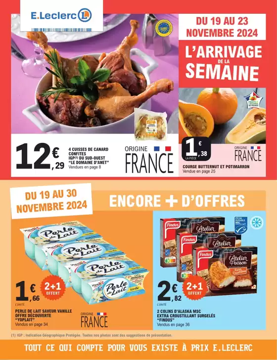 Catalogue E.Leclerc à Saint-Brice-Courcelles | TRAFIC POUVOIR ACHAT 13 - MIXTE | 19/11/2024 - 23/11/2024