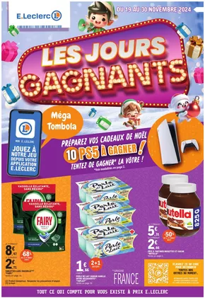 Catalogue E.Leclerc à Roubaix | TRAFIC POUVOIR ACHAT 13 - MIXTE | 19/11/2024 - 30/11/2024