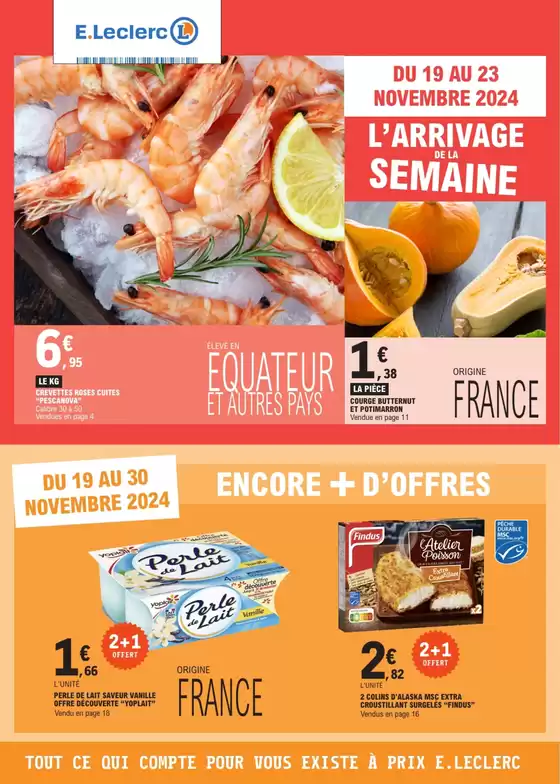 Catalogue E.Leclerc à Lorient | TRAFIC POUVOIR ACHAT 13 - MIXTE | 19/11/2024 - 30/11/2024