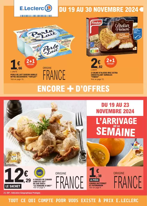 Catalogue E.Leclerc à Pessac | TRAFIC POUVOIR ACHAT 13 - MIXTE | 19/11/2024 - 30/11/2024