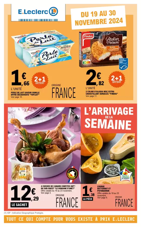 Catalogue E.Leclerc à Nice | TRAFIC POUVOIR ACHAT 13 - MIXTE | 19/11/2024 - 30/11/2024