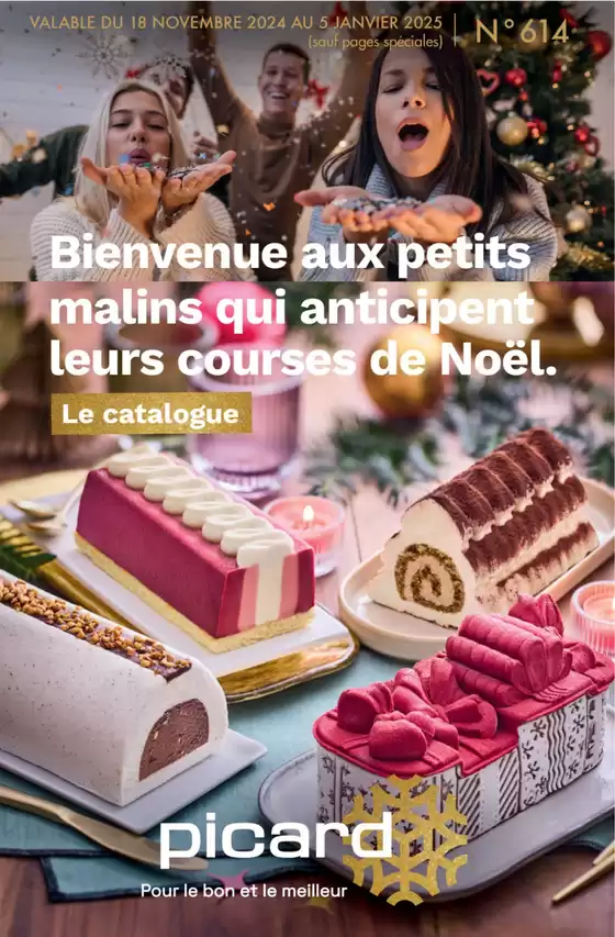 Catalogue Picard à Bourg-Saint-Maurice | Bienvenue aux petits malins qui anticipent leurs courses de Noël | 18/11/2024 - 05/01/2025